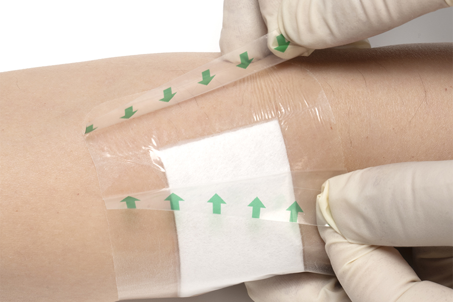 Non-Woven Adhesive Wound Dressing