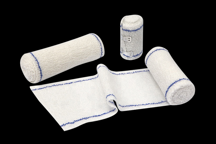 When do healthcare professionals opt for specific wrapping techniques with gauze bandage rolls, and how do these techniques impact wound healing?